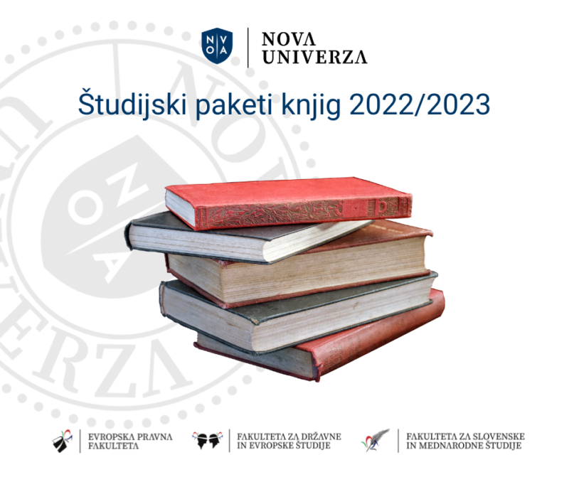[NOVO] Paketi študijske literature za študijsko leto 2022/2023