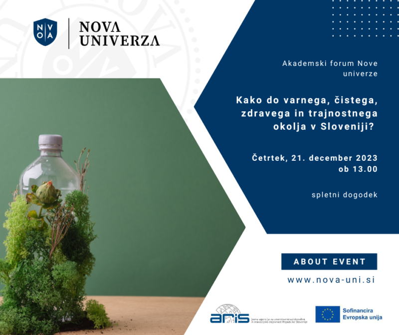[VABILO] Akademski forum Nove univerze, 21. 12. 2023