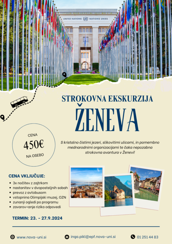 [DON’T MISS OUT] Excursion to Geneva! 🚀