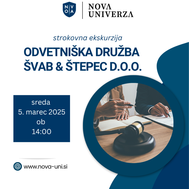 [STROKOVNA EKSKURZIJA]: Odvetniška družba Švab & Štepec d.o.o.