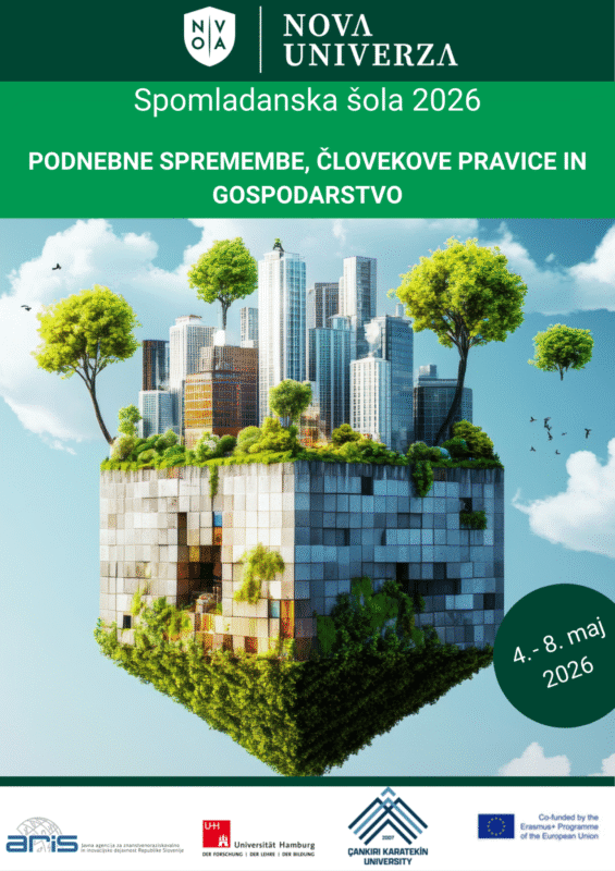 Spomladanska šola Nove univerze 2026