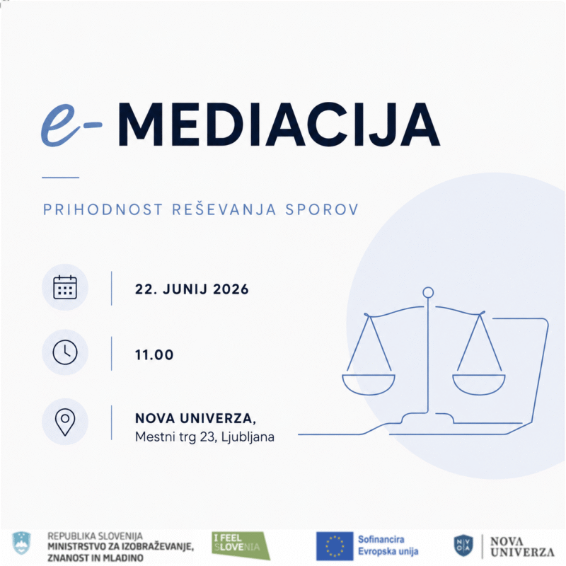 [PUŠ]: e-MEDIACIJA: prihodnost reševanja sporov