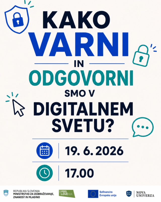 [PUŠ]: Kako varni in odgovorni smo v digitalnem svetu?