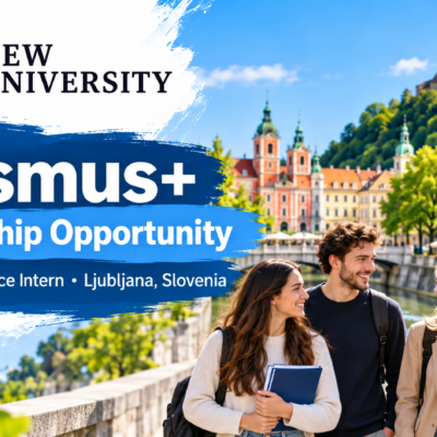 [ERASMUS]: Erasmus+ Traineeship Opportunity – International Office Intern in Ljubljana, Slovenia